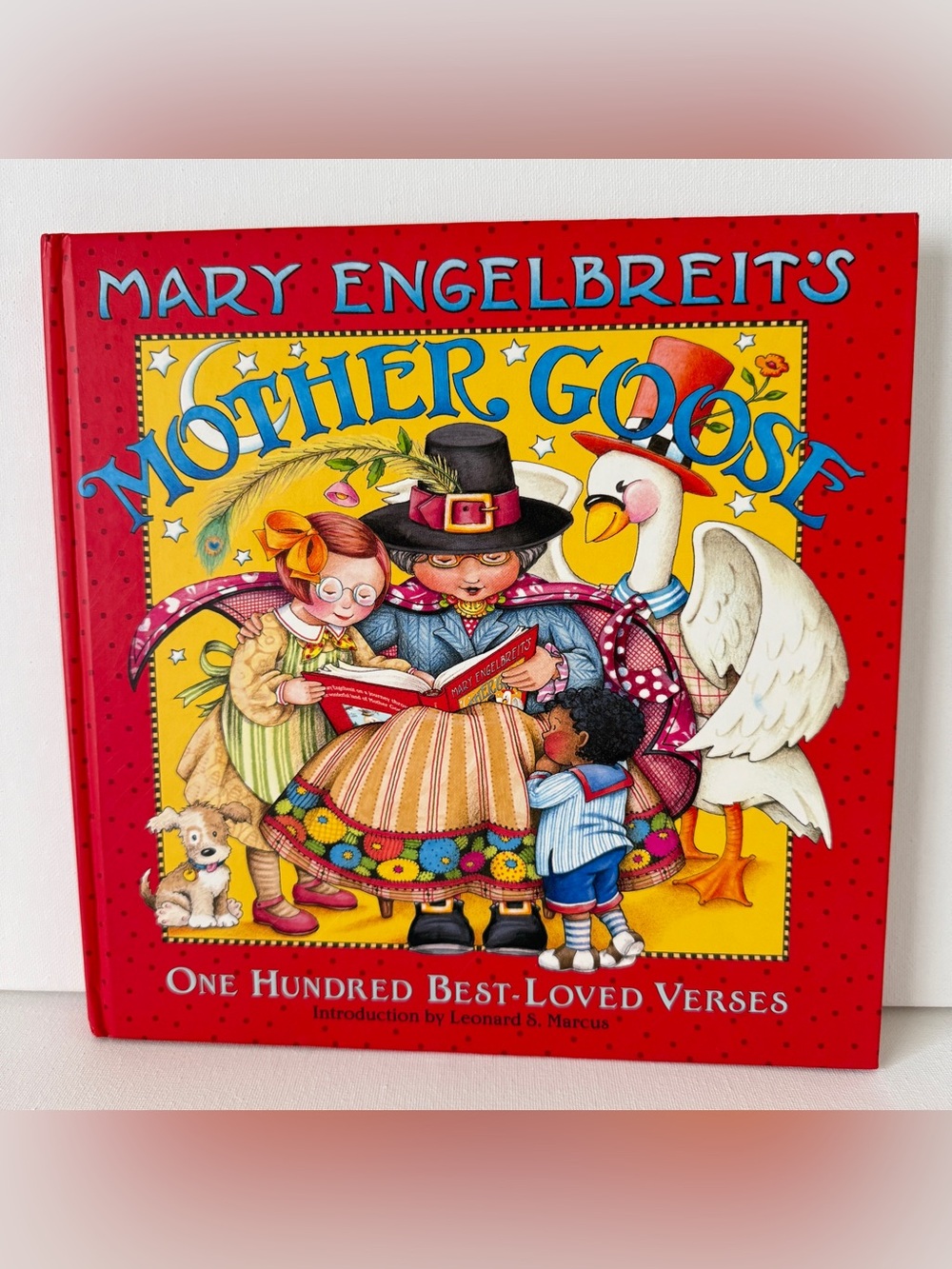 Mary Engelbreit’s Mother Goose One Hundred Best Loved Verses Hardcover Book